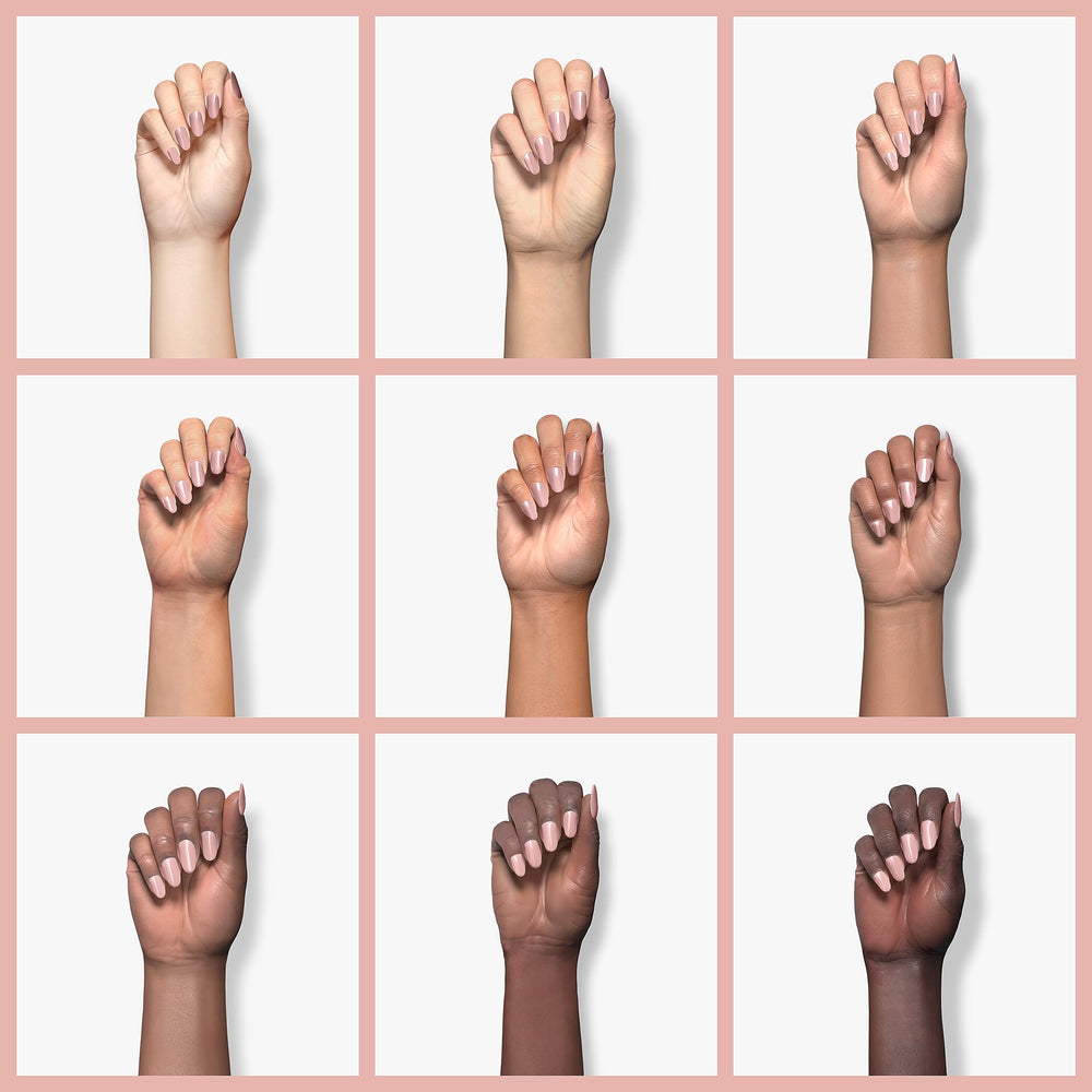 Mia Secret Bio Builder Gel Cover Nude on a natural nail with a glossy finish.