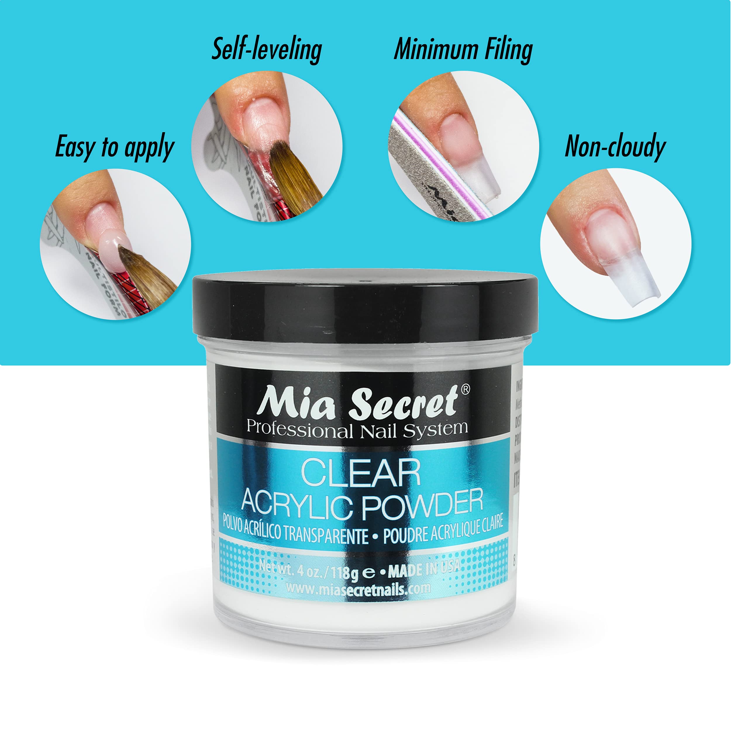Mia Secret Clear Powder delivers strong adhesion with reliable performance.