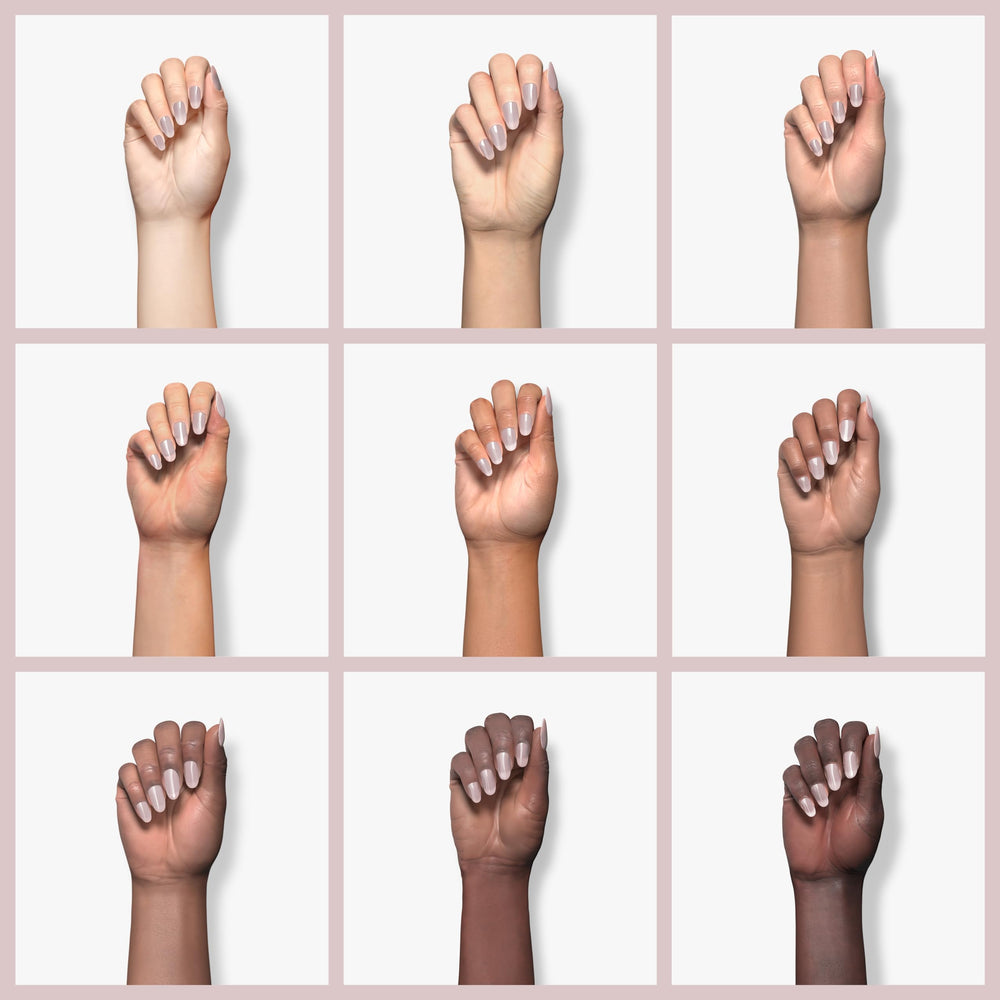Mia Secret Cover Pinkish Acrylic Powder finish yields salon-like results with minimal filing