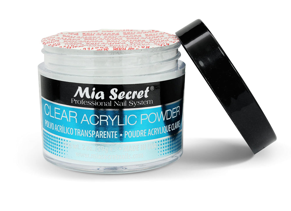 Mia Secret easy removal with file or drill after set.