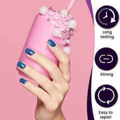 Mia Secret Fruity Collection nail powder close-up highlights smooth pigment.