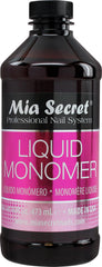 Mia Secret liquid monomer bottle pour enables precise acrylic sculpting with smooth workflow.