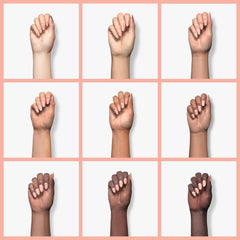 Mia Secret nail art application closeup demonstrates precision pink tone and clean finish