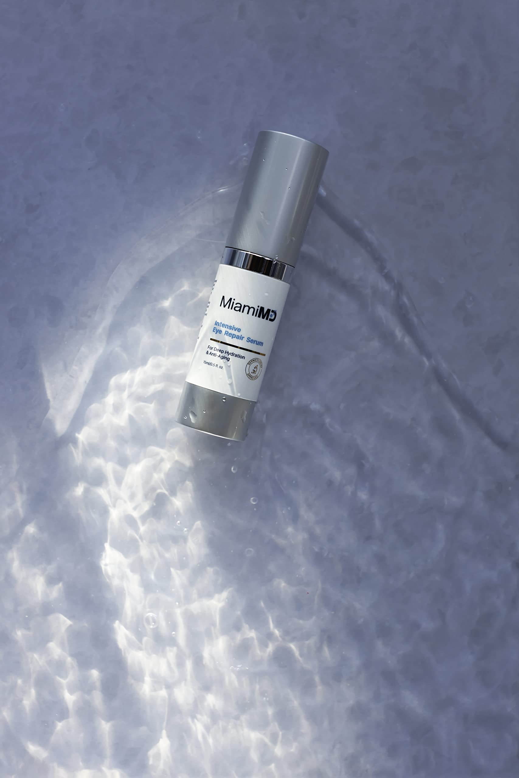 MiamiMD Eye Serum used in morning routine before makeup for a refreshed look