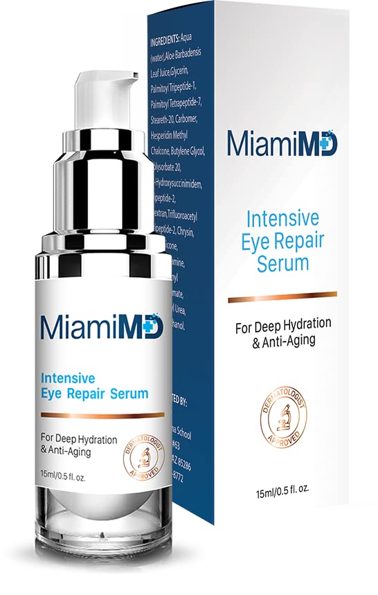 MiamiMD Eye Serum night application for nourishing repair and overnight care