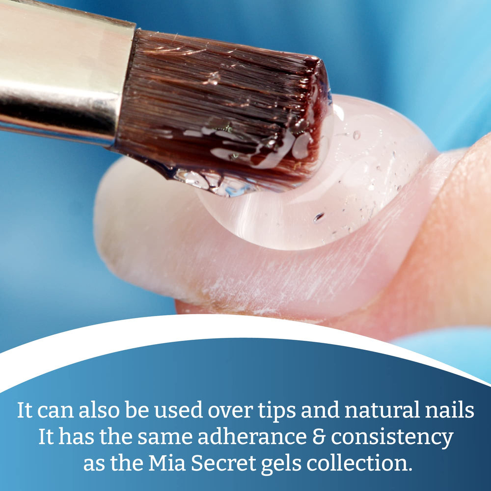 Mia Secret nail prep and Xtrabond setup guide.