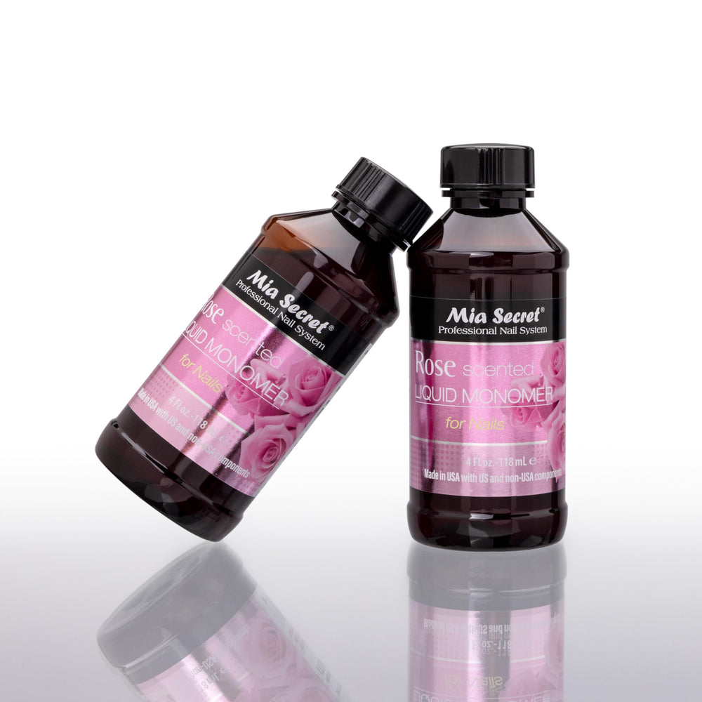 Mia Secret Rose Scented Monomer fragrance swatch demonstrates scent profiling for odor-aware workflows.