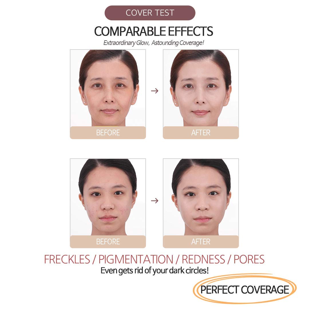 MIBA Ion Calcium Foundation uses Damask rose water and pearl extract for soft glow.