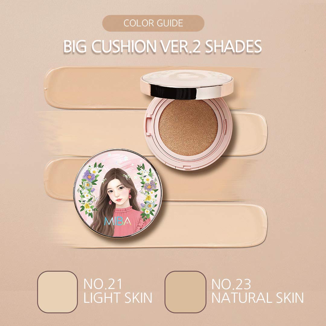 MIBA Ion Calcium Foundation ingredient list features hydrating acids and minerals for glow.