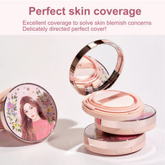 MIBA Ion Calcium Foundation texture close-up highlighting fine texture and natural finish