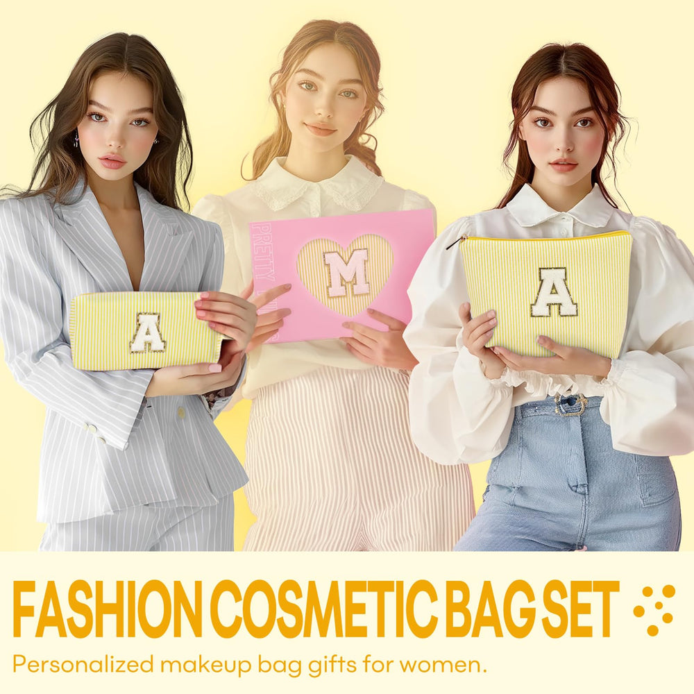 Mibasies initial makeup bags size comparison helps choose the right compact.