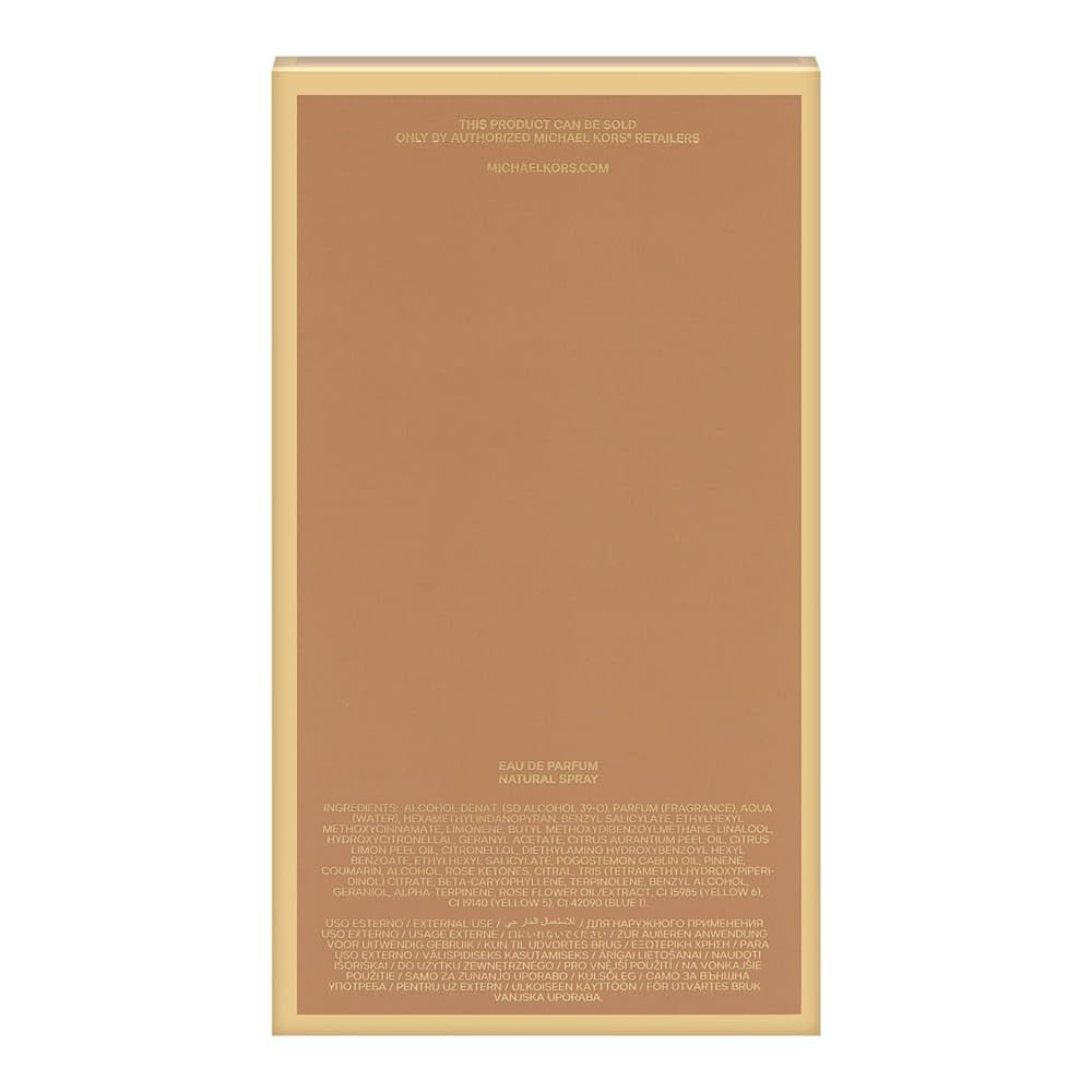 Michael Kors Pour Femme rose jasmine heart notes highlight a refined feminine fragrance experience