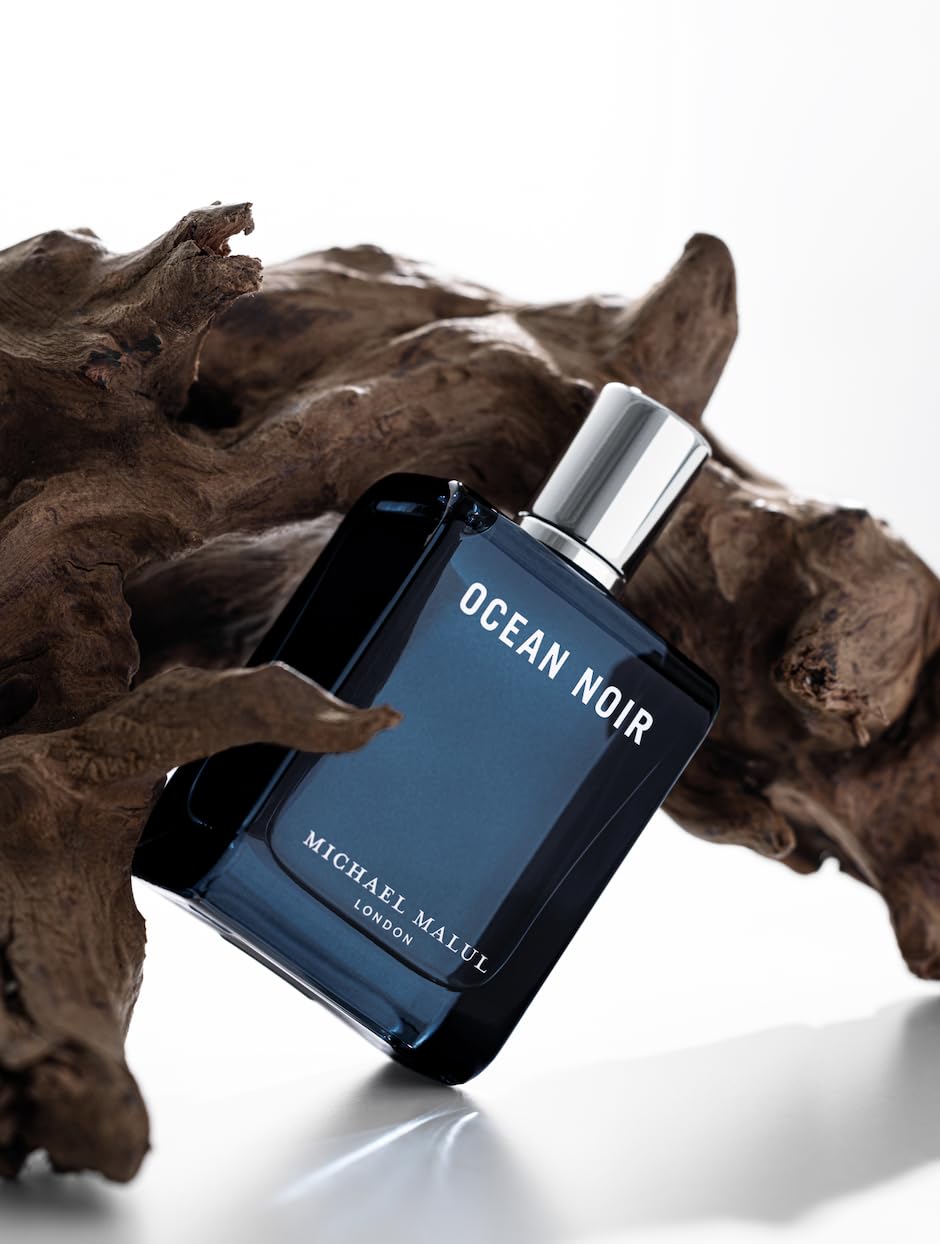 Michael Malul Ocean Noir travel-size bottle for portability