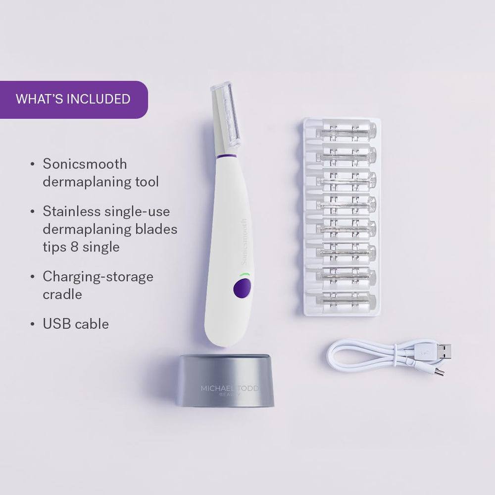 Michael Todd Sonicsmooth eyebrow trimmer detail for precise shaping
