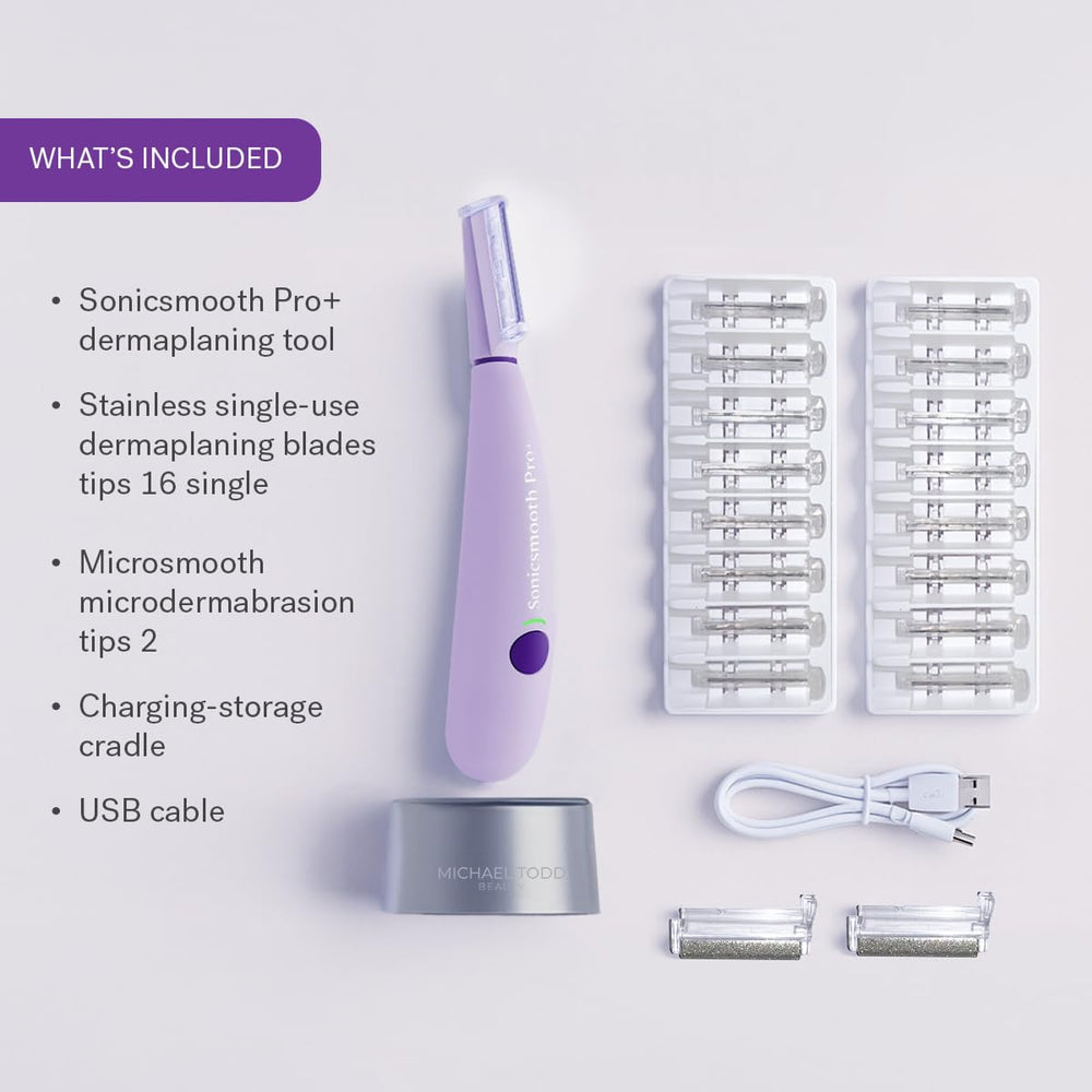 MICHAEL TODD Sonicsmooth Pro+ travel-friendly design supports busy routines.