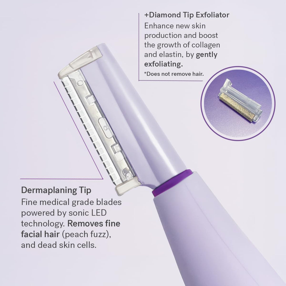MICHAEL TODD Sonicsmooth Pro+ USB rechargeable battery enables cordless skincare on-the-go.