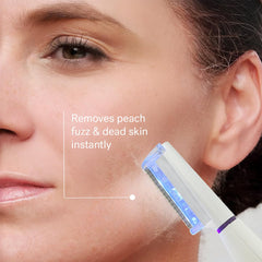 Michael Todd Sonicsmooth Pro+ peach fuzz removal in action for smoother base