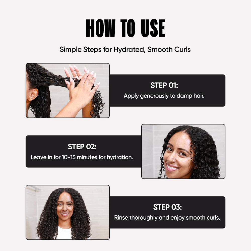 Miche Beauty Indulge Conditioner for color-treated hair without weighing curls down.
