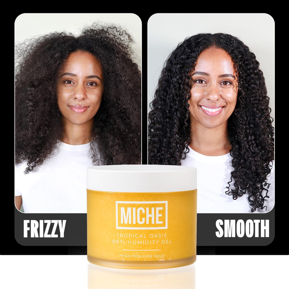 MICHE men's curly gel delivers natural definition and all-day hold.