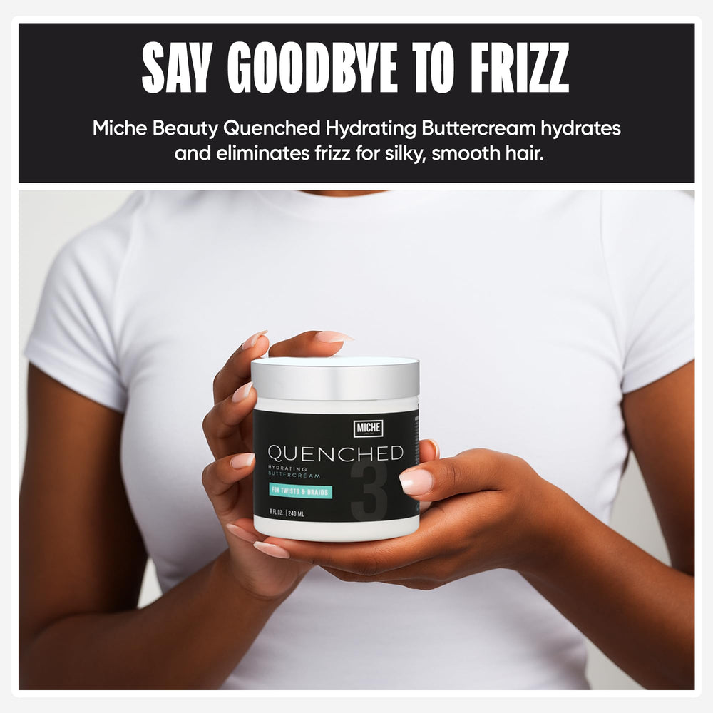 Miche Beauty Quenched Buttercream coconut scent enhances daily styling rituals