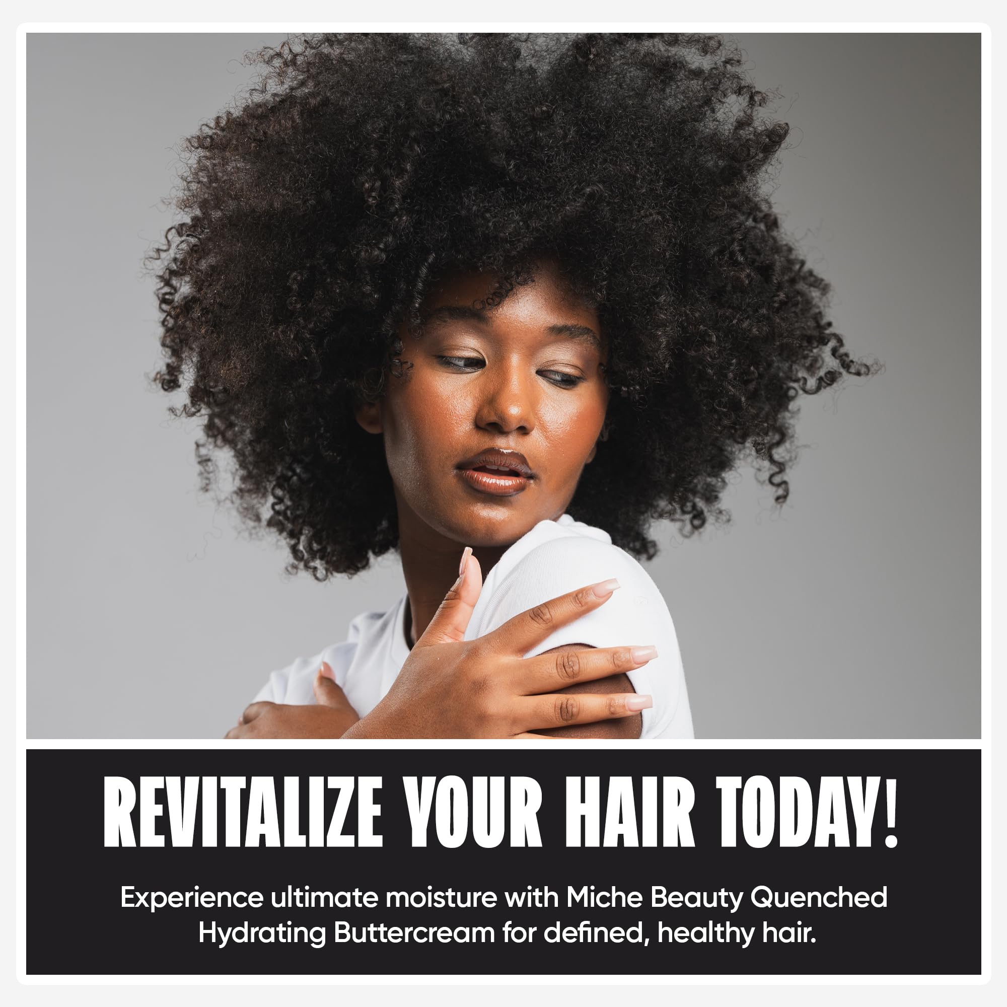 Miche Beauty Quenched Buttercream routine shot shows versatile use across styles