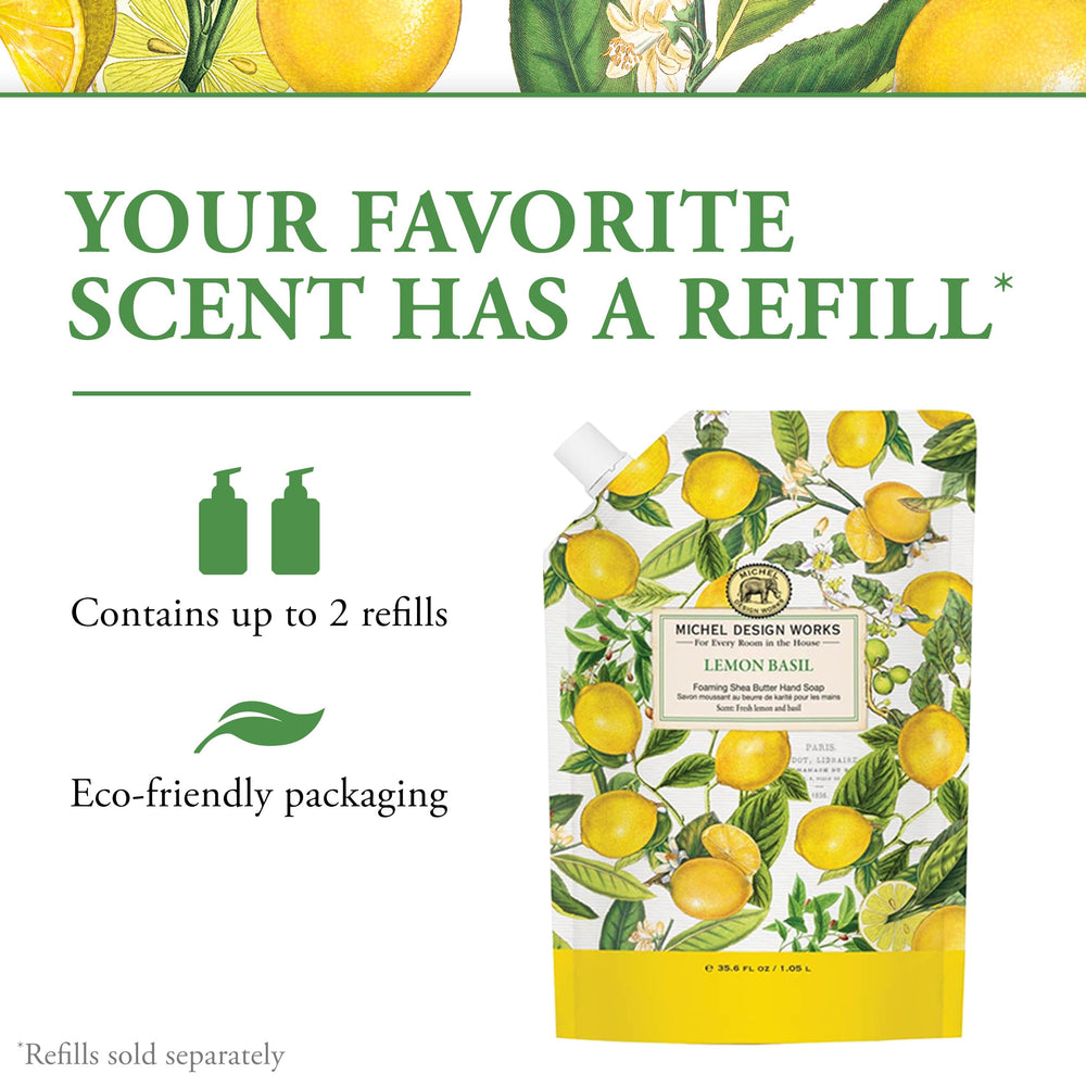 Michel Design Works Lemon Basil kitchen sink setup demonstrates versatile everyday use