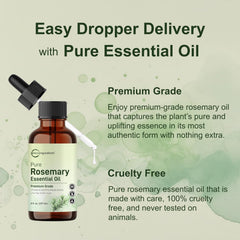 Micro Ingredients rosemary for haircare routine providing nourishing scent.