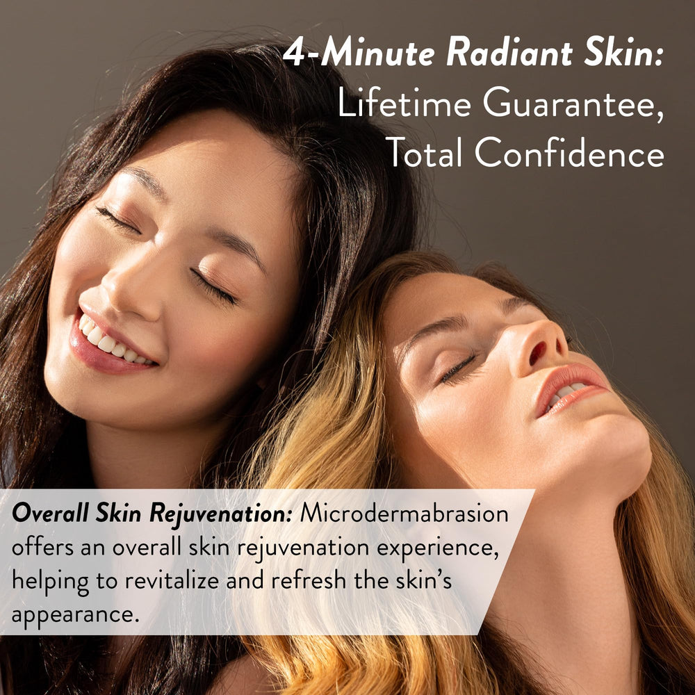 Microderm GLO clean and store practice indicating hygienic maintenance after use.