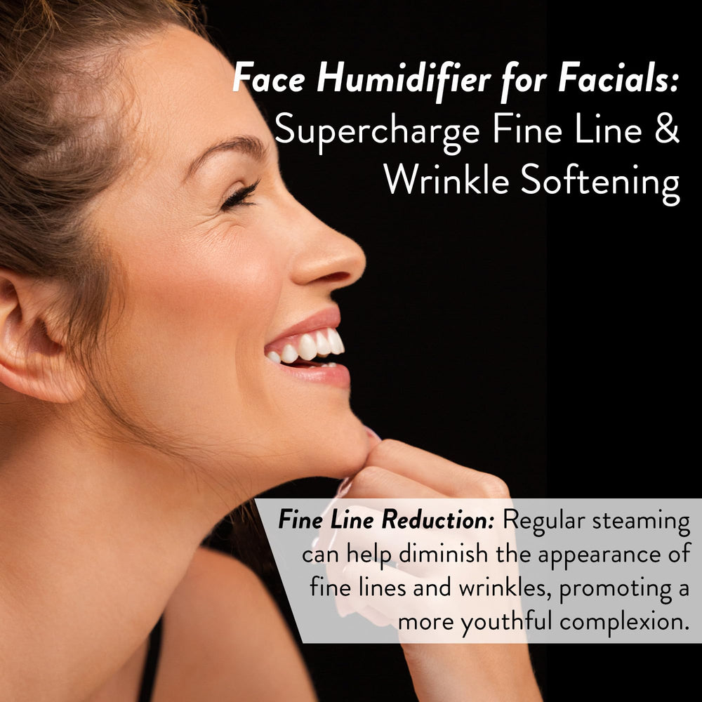 Microderm GLO Facial Steamer SPA+ winter-skin context hints at year-round moisturizing benefits.