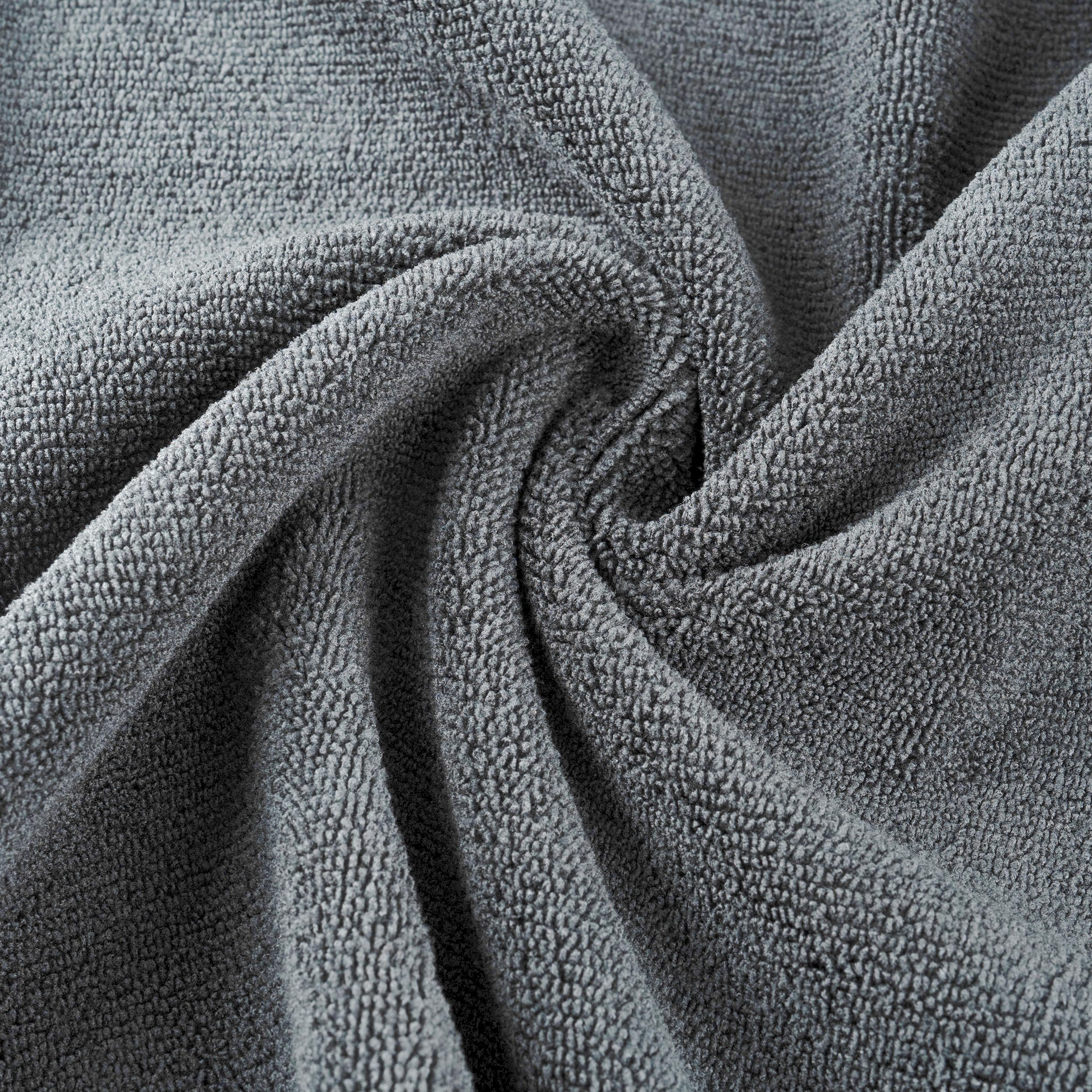 MICROFI easy-care towel is machine washable and dryer-friendly for simple maintenance.