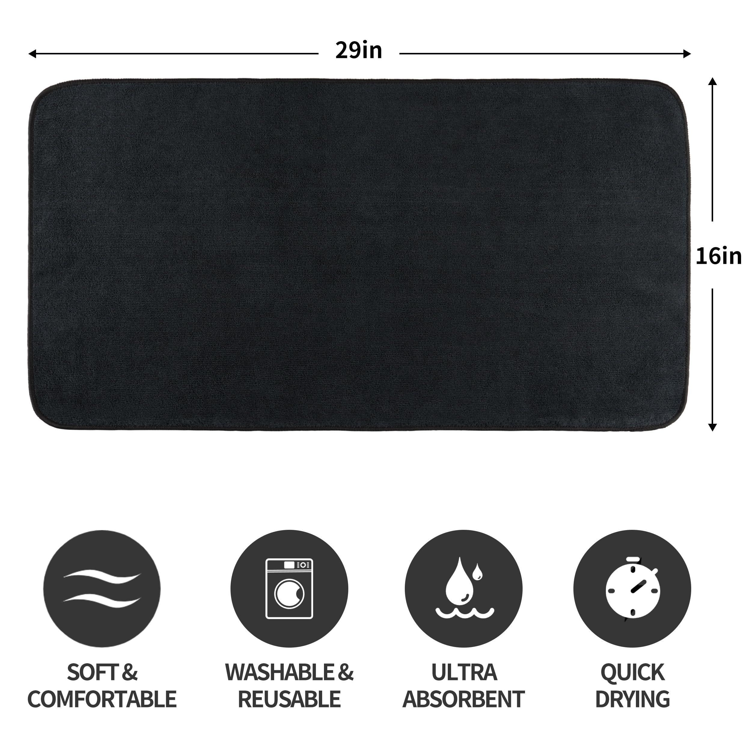 MICROFI microfiber hair-drying salon towel rolled demonstrates quick-dry performance for busy mornings.