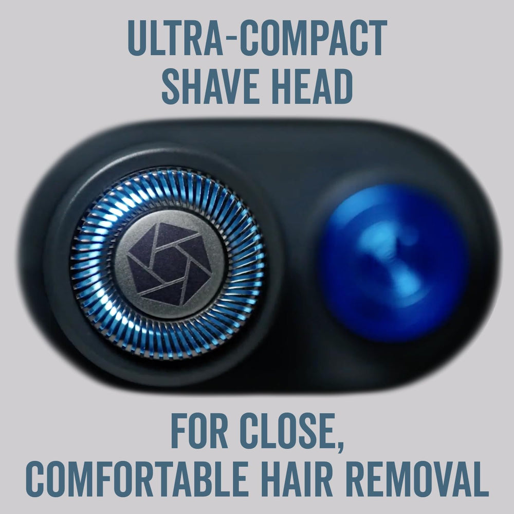 Microtouch Titanium Edge durable head withstands daily grooming routines