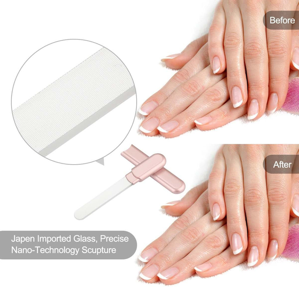 MiDenso travel-friendly case with nail file keeps you organized and ready.