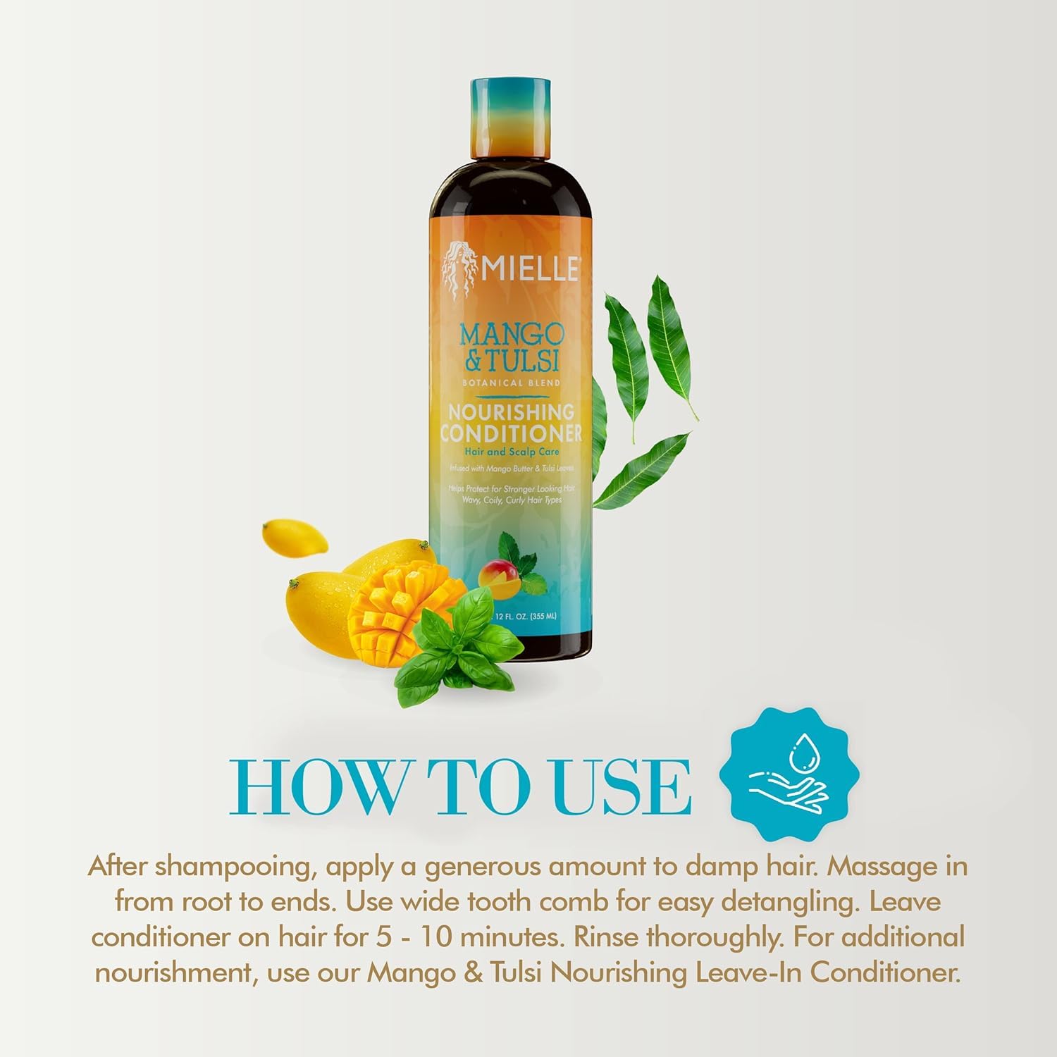 Conditioner providing scalp protection and gentle conditioning.