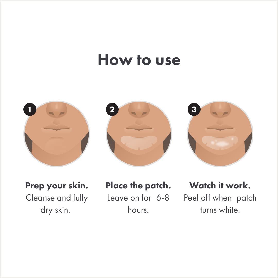 Mighty Patch Chin Patch XL packaging ready-to-use for quick, discreet blemish care.