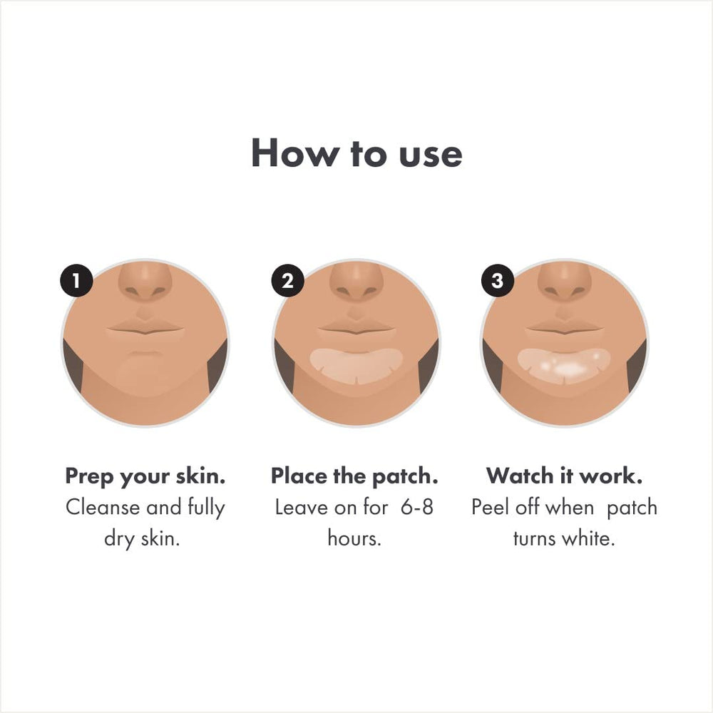 Mighty Patch Chin Patch XL packaging ready-to-use for quick, discreet blemish care.