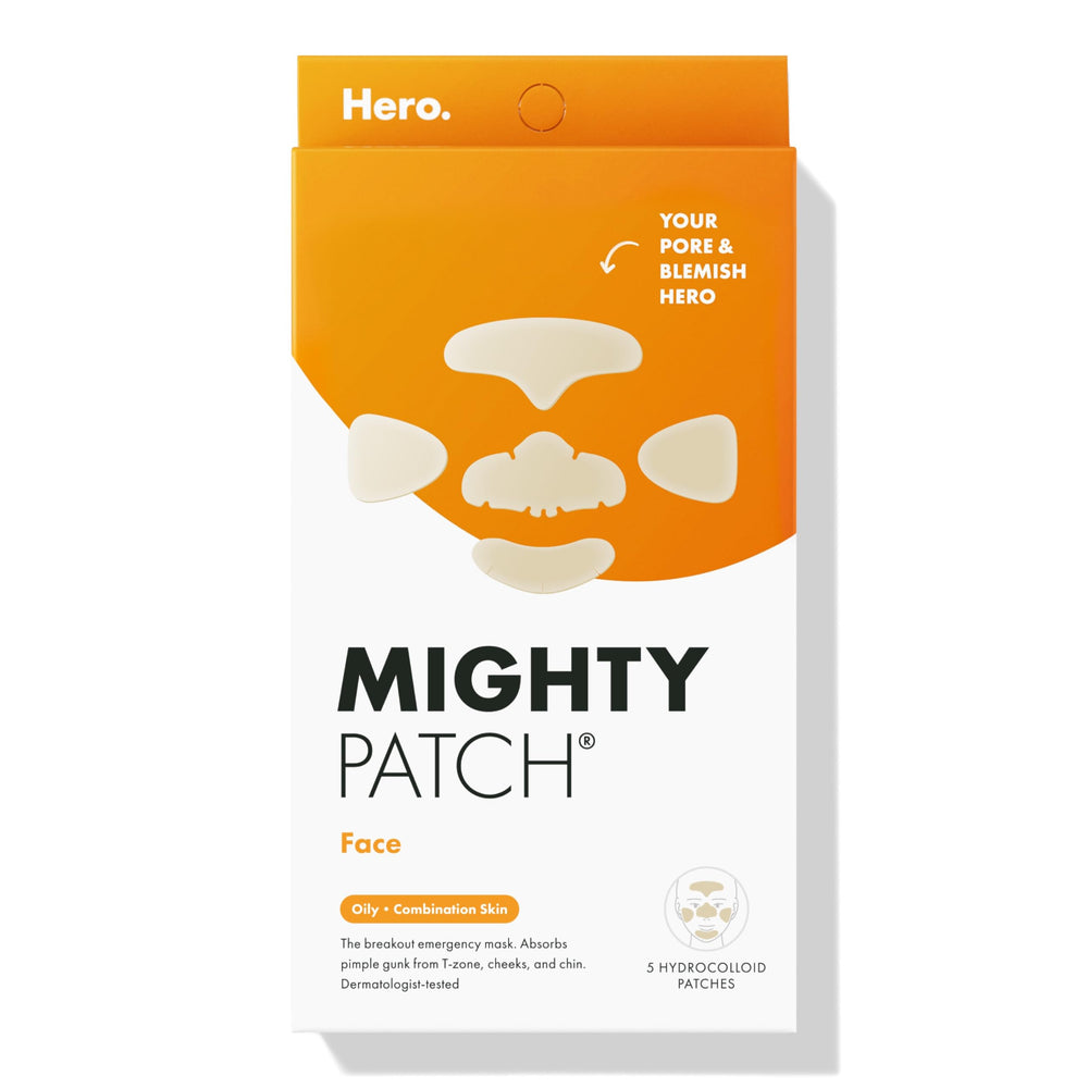 Mighty Patch Face XL coverage patch spans multiple zones for overnight breakout management