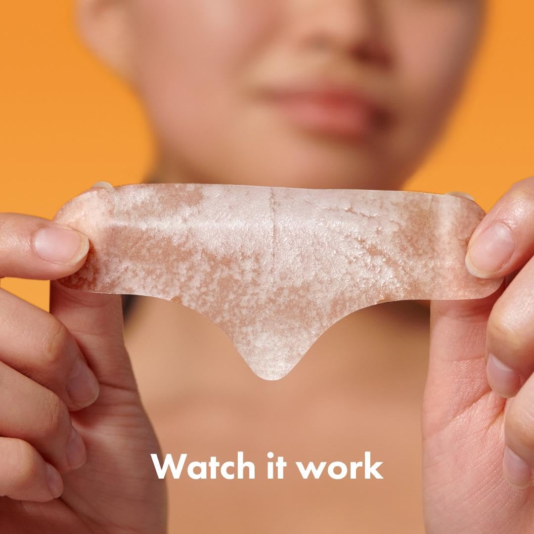 Mighty Patch Forehead XL absorbs gunk to promote clarity overnight