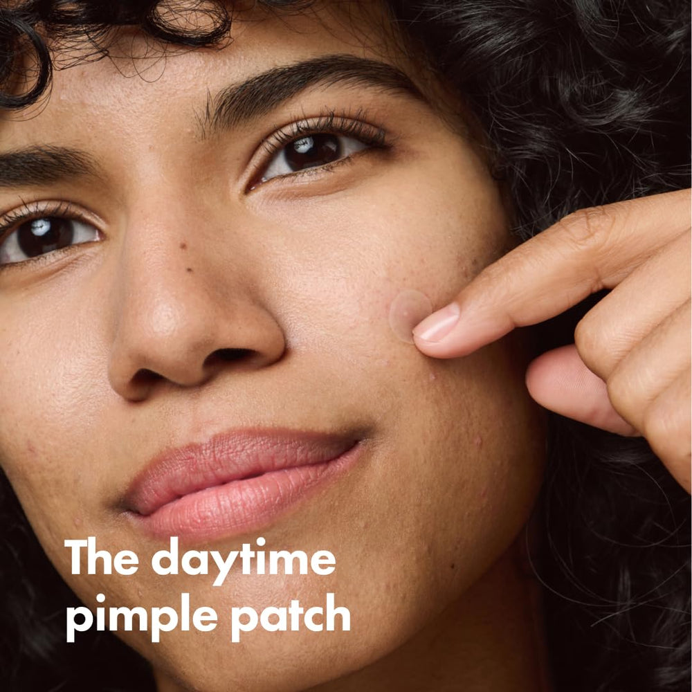 Mighty Patch Invisible+ clear skin blend demonstrates discreet daytime coverage