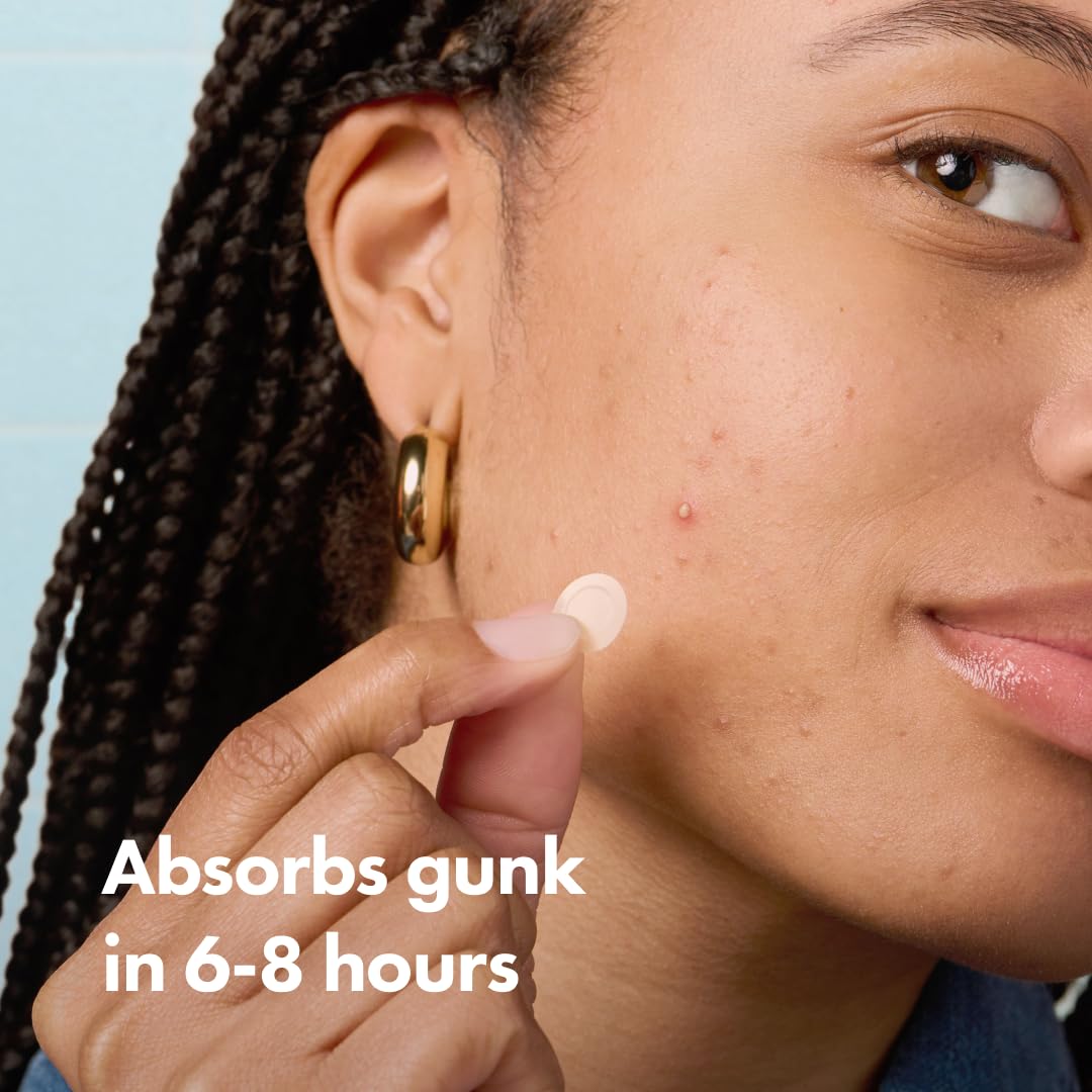 Mighty Patch Invisible+ wearable patch on skin highlights gentle adhesion