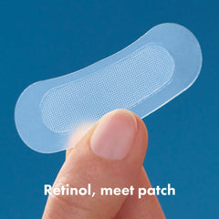Mighty Patch micropoints 1390 close-up show dissolving action for renewal.