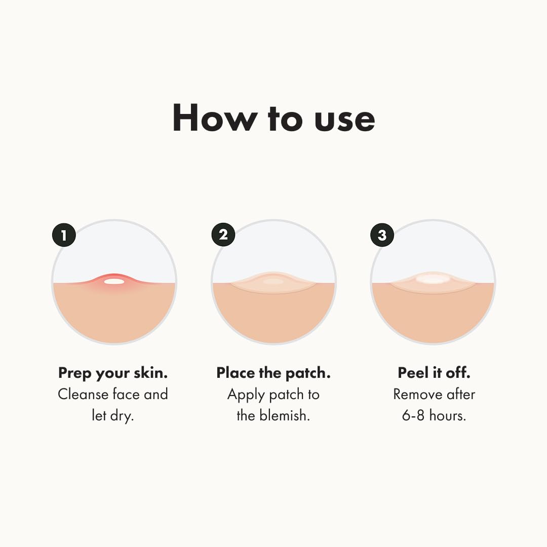 Mighty Patch Original derm-tested emphasizes skin safety for sensitive skin