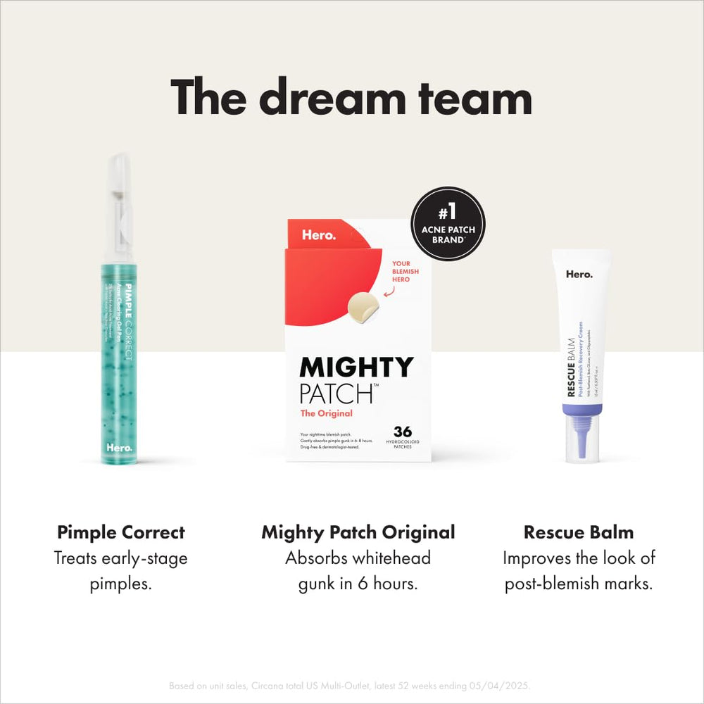 Mighty Patch Original remove-peel shows easy removal without residue