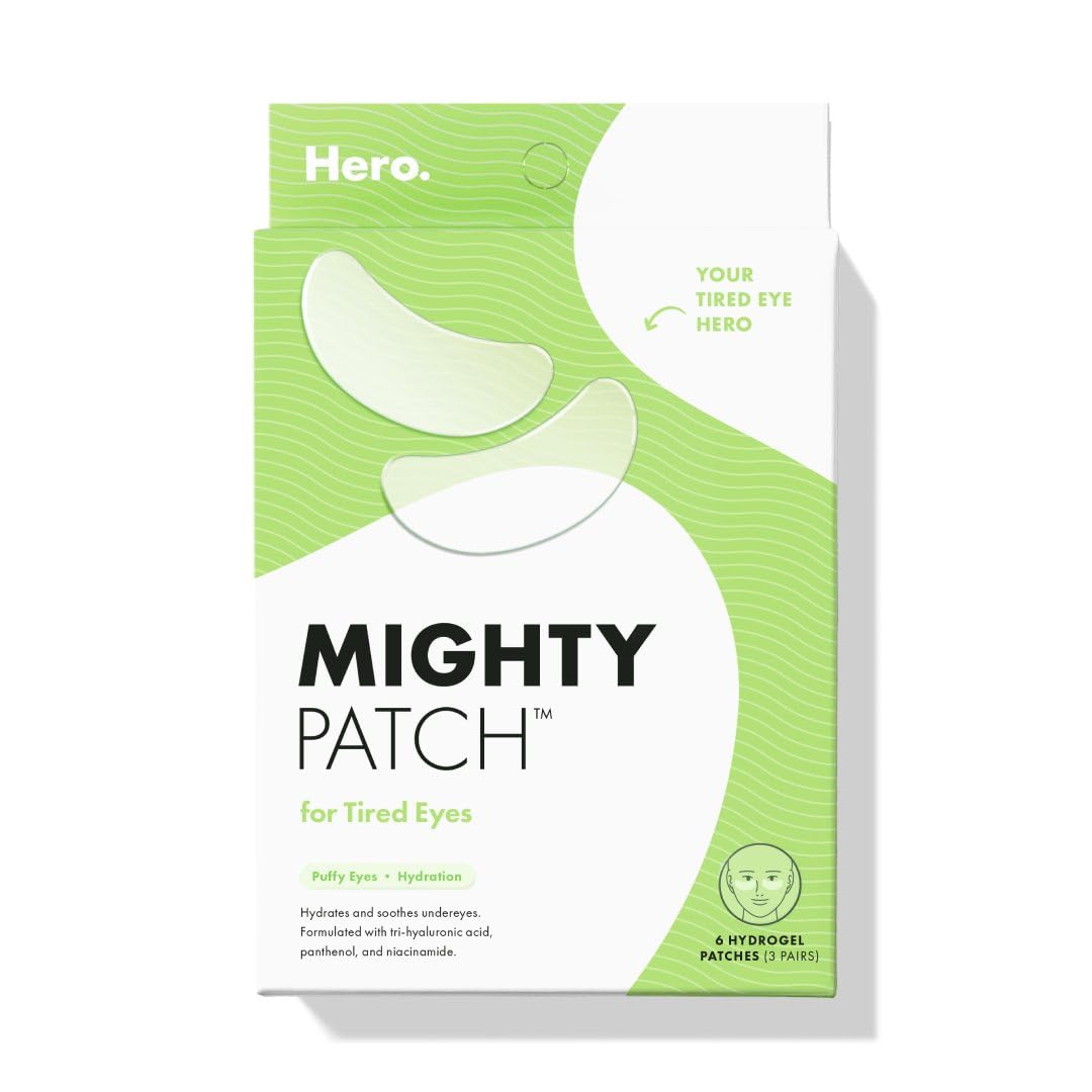 Mighty Patch for Tired Eyes pack showing the under-eye treatment for refreshed look