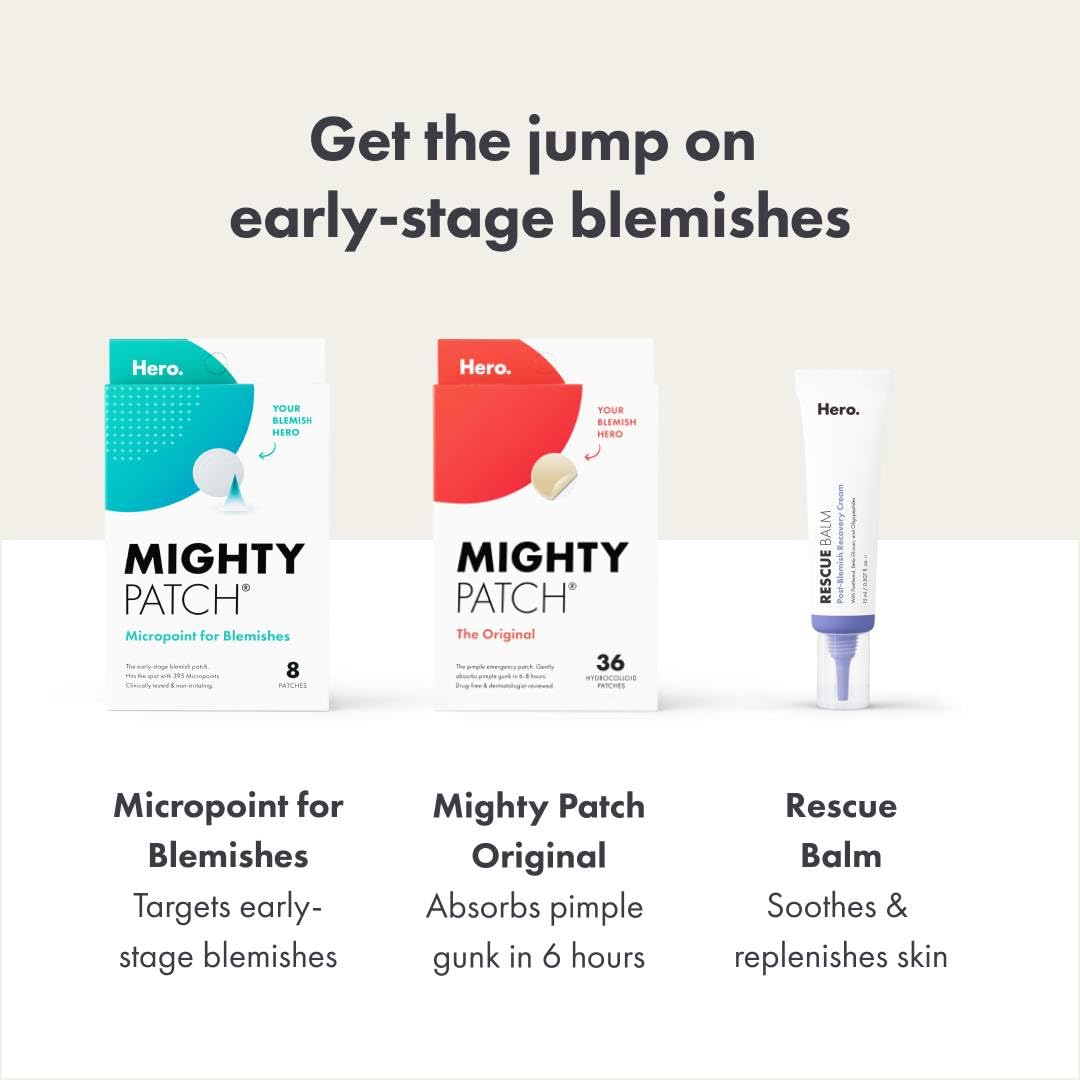 Mighty Patch Micropoint Large eight-patch box image emphasizes value