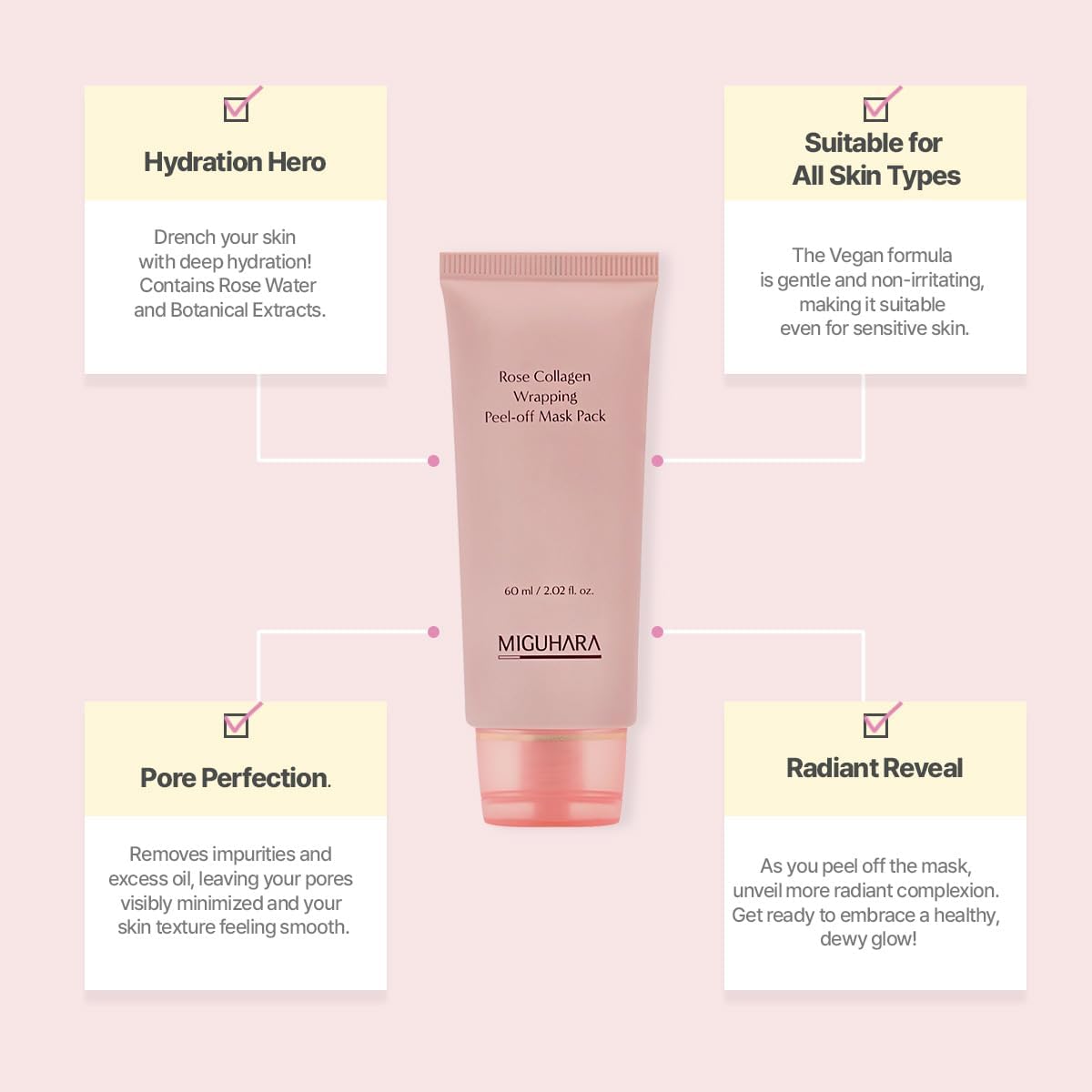 MIGUHARA Botanical fruit extracts hydration and soothing skin
