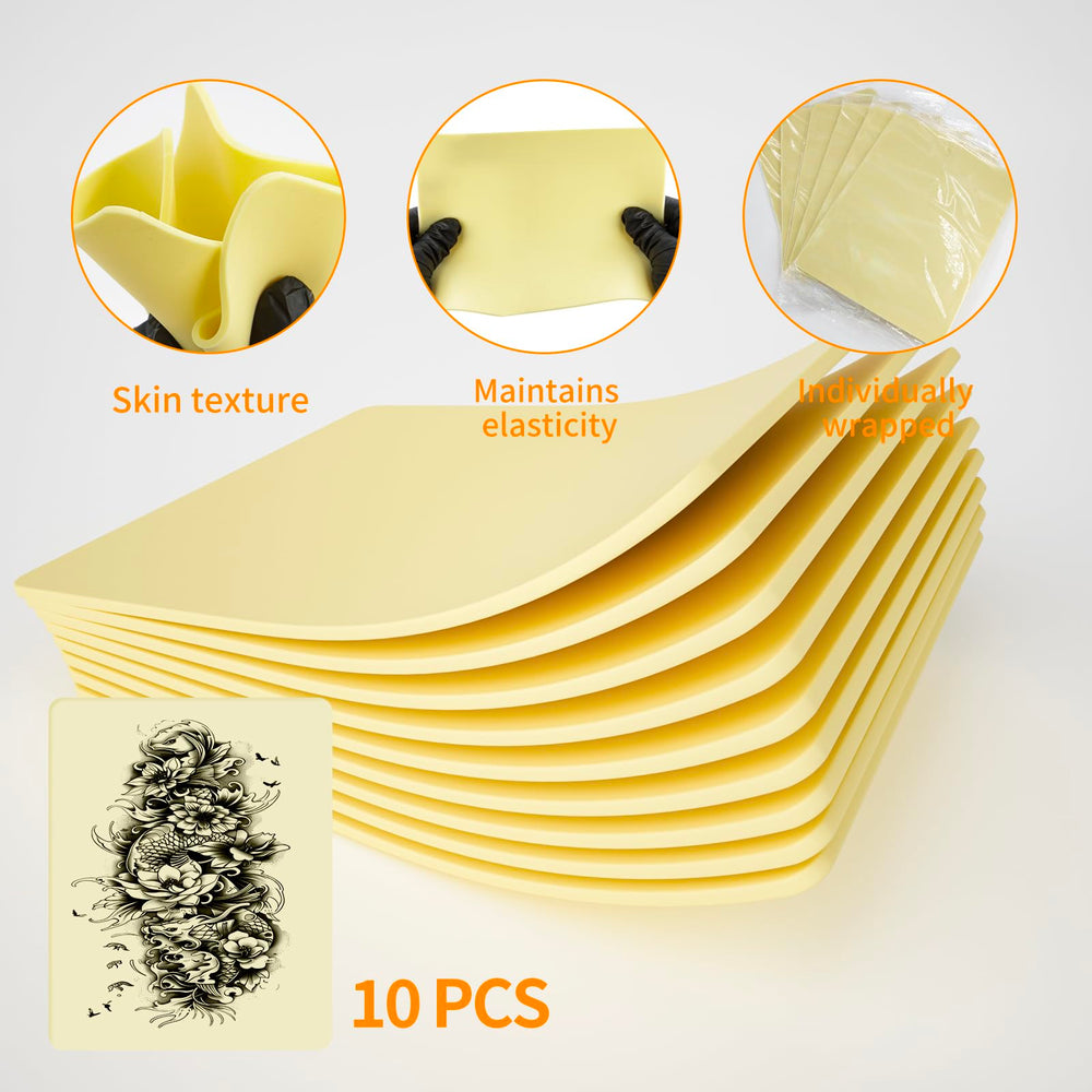 MIHERT 3mm thick skin enables double-sided practice.