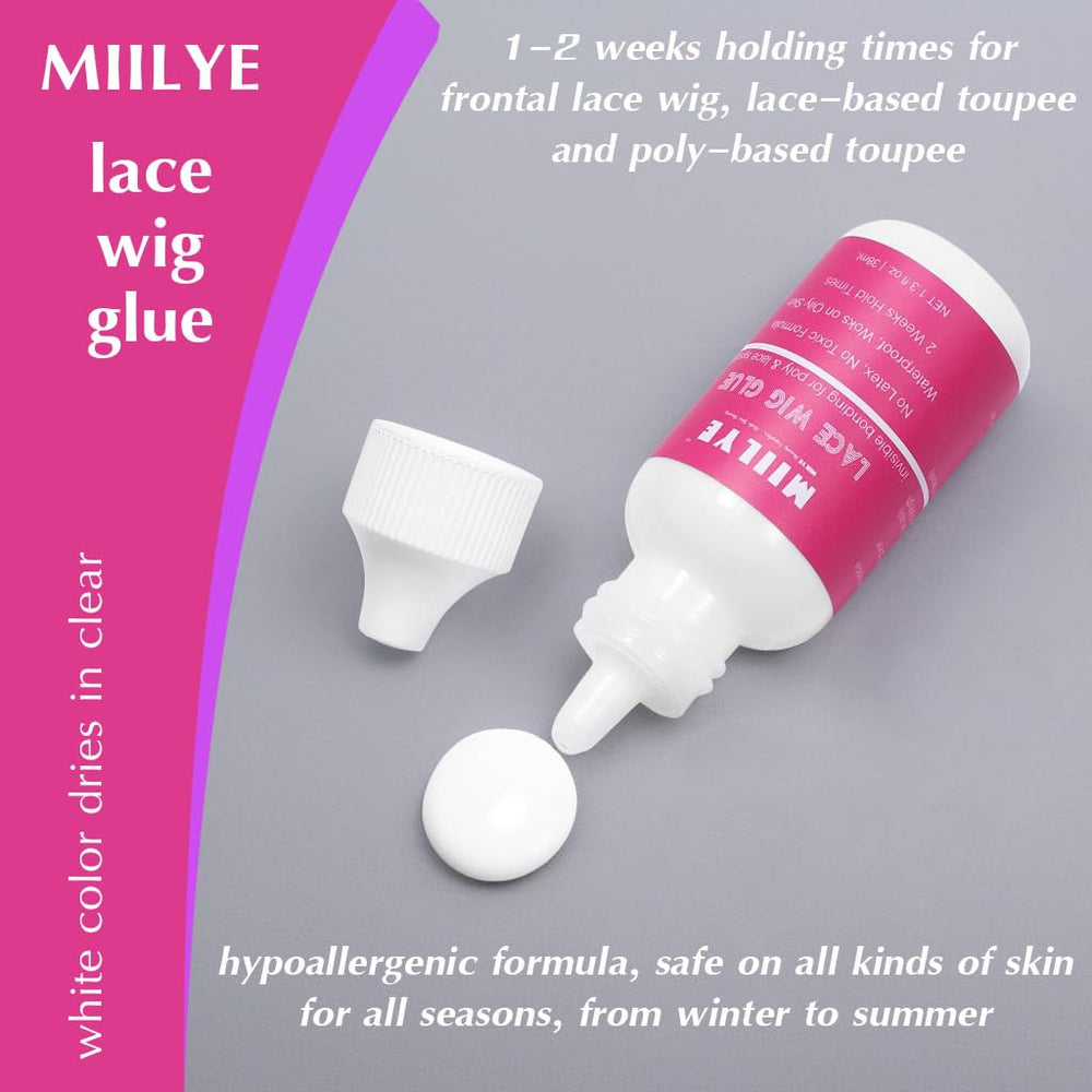 MIILYE front lace hold test showing durable bond in daily activities.