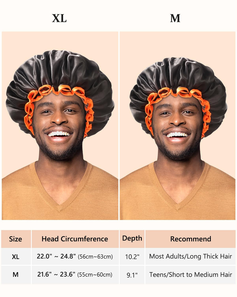 mikimini double-layer waterproof design keeps hair dry during showers.