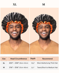 mikimini double-layer waterproof design keeps hair dry during showers.